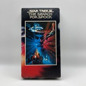 Star Trek III: The Search for Spock VHS William Shatner Leonard Nimoy DeForest